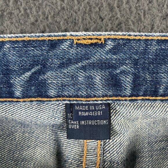 Vtg Polo Ralph Lauren Jeans Mens 35x32 Blue Medium Wash Straight Fit Y2K 90s - Picture 3 of 15